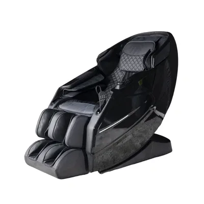 IWAO Gravity 4D-massagestol i svart